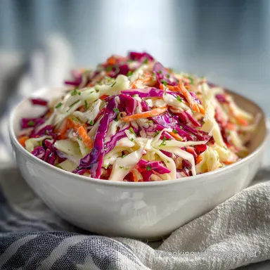 Salade Coleslaw Facile pour 6 Portions