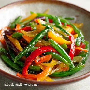 Recette Saut&eacute; de L&eacute;gumes pour 4 Personnes en 20 Minutes Fiche recette