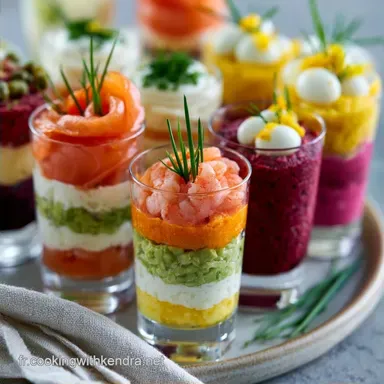 Recettes de Verrines Ap&eacute;ritives pour Vos R&eacute;ceptions