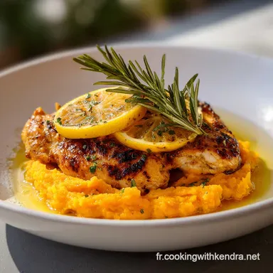 Id&eacute;e de repas de r&eacute;&eacute;quilibrage alimentaire poulet facile en 35 minutes