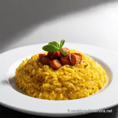 Risotto Cr&eacute;meux au Chorizo Mon Festin Grill&eacute;