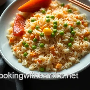 Riz Cantonais Recette : Un Plat Chinois Color&eacute; et Savoureux &agrave; Essayer! Fiche recette