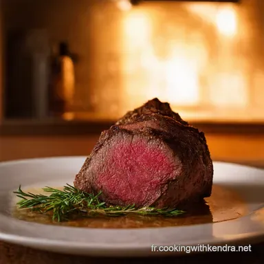 R&ocirc;ti de B&oelig;uf Parfait Temps de Cuisson Facile et Inratable Fiche recette