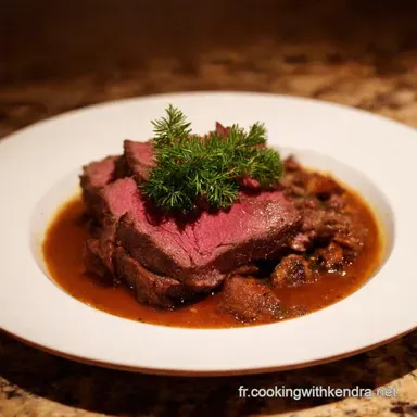 R&ocirc;ti de Veau au Four Tendre Le Go&ucirc;t du Dimanche Parfait Fiche recette