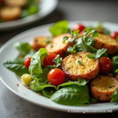 La Meilleure Recette de Salade C&eacute;sar Classique Vinaigrette Maison