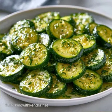 Salade De Courgettes Cuites Froides (4p)