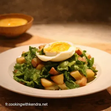 Salade de Pommes de Terre Ma Recette Facile au Thon Oeufs Fiche recette
