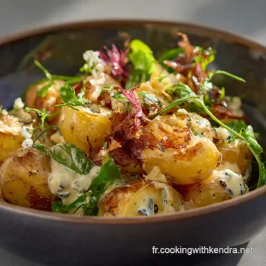 Salade de pommes de terre cr&eacute;meuse Recette classique ultraonctueuse
