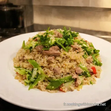 Salade de Riz au Thon La Fra&icirc;cheur Proven&ccedil;ale &agrave; Port&eacute;e de Main Fiche recette