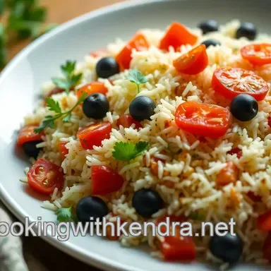 Recette de Salade de Riz Color&eacute;e: Un Plat Frais et Facile &agrave; Partager Fiche recette
