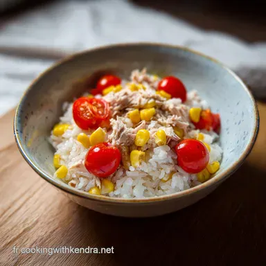 Salade De Riz D'&Eacute;t&eacute; Pour 4 Personnes Fiche recette
