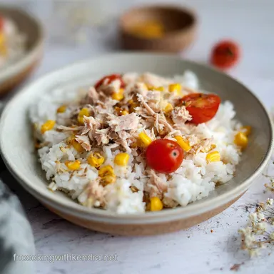 Salade De Riz D'&Eacute;t&eacute; Pour 4 Personnes