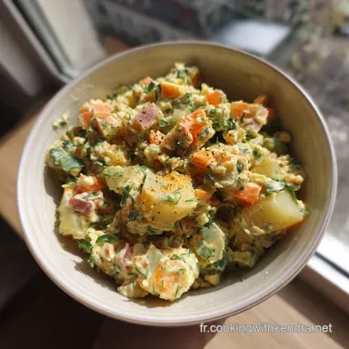 La Meilleure Recette de Salade Salade Russe Olivier Grand Cru Inratable Fiche recette