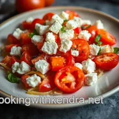 Salade Rafra&icirc;chissante de Concombre et Tomate &agrave; la Feta - &Eacute;t&eacute; Gourmand Fiche recette