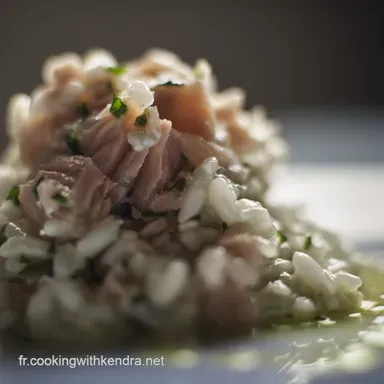 Salade Thon Riz: Ma Recette Facile et Fra&icirc;che! ✨ Fiche recette