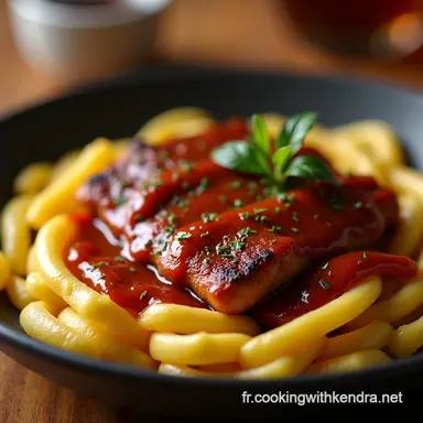 Sauce Barbecue &Eacute;rable Maison Le Go&ucirc;t Authentique du Qu&eacute;bec Fiche recette