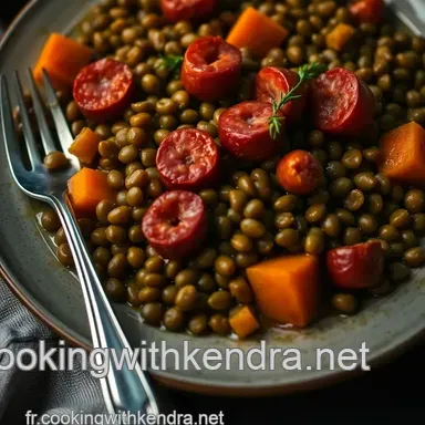 Saucisse Lentille : Le plat r&eacute;confortant de ma famille Fiche recette