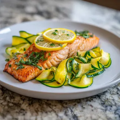 Repas &Eacute;quilibr&eacute; Saumon: 22 Min Fiche recette