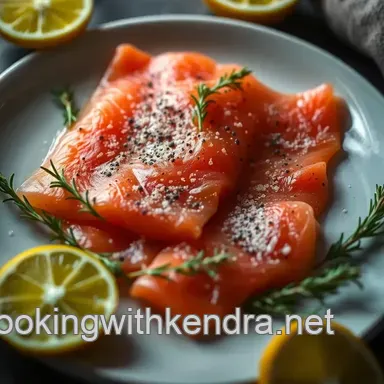 Saumon Gravlax Maison : Une D&eacute;licatesse Nordique Facile &agrave; Pr&eacute;parer Fiche recette