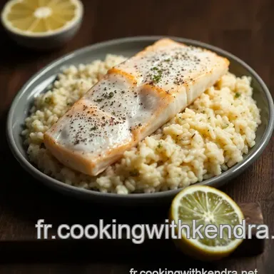Saumon et Risotto: Un Plat Principal Facile et Raffin&eacute; &agrave; Tester! Fiche recette