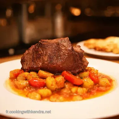 Saut de B&oelig;uf aux Poivrons Facile Un Classique Bistro Fiche recette