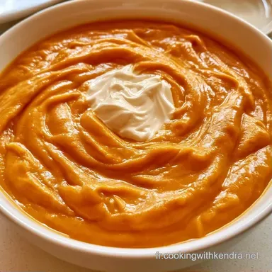 Soupe Butternut Patate Douce en 40 Min Fiche recette