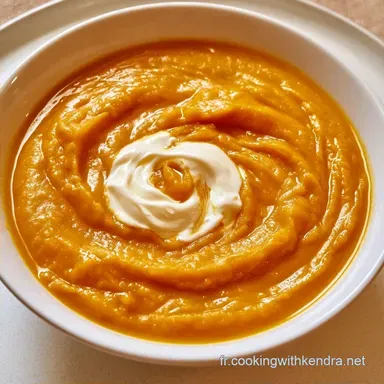 Soupe Butternut Patate Douce en 40 Min