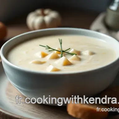 Soupe Patate Douce Cr&eacute;meuse au Lait de Coco : Un R&eacute;confort Savoureux