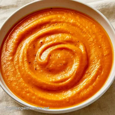 Soupe Patate Douce Potiron au Gingembre Fiche recette