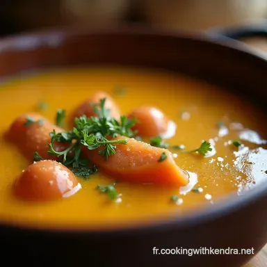 La Soupe de Pommes de Terre Copieuse aux Saucisses Votre Doudou dHiver Fiche recette