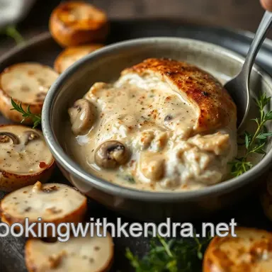 Supr&ecirc;me de Poulet Cr&egrave;me Champignon: Mon Secret de Bistro! Fiche recette