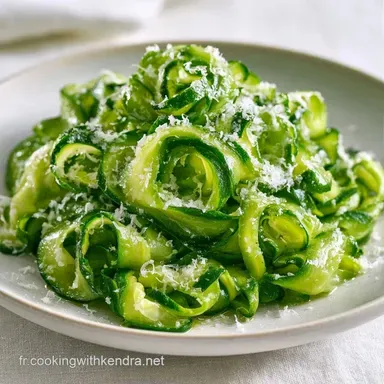 Tagliatelles De Courgettes En 15 Minutes Fiche recette