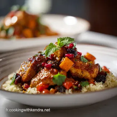 Tajine de Poulet aux &Eacute;pices : Recette pour 6 Portions