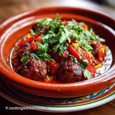 Tajine Marocain: Agneau Fondant pour 4 Servings