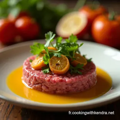Tartare de Thon Mangue LAp&eacute;ro Chic et Facile Fiche recette