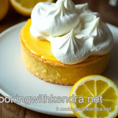 Tarte au Citron Meringu&eacute;e Facile : Un Classique de la P&acirc;tisserie Fran&ccedil;aise Fiche recette
