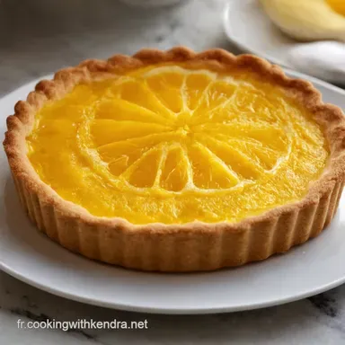 Tarte au Citron Recette Facile Le Go&ucirc;t de lAuthentique Fiche recette