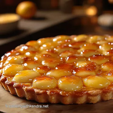 Tarte aux Amandes et Miel Facile Un D&eacute;lice Mielleux Fiche recette