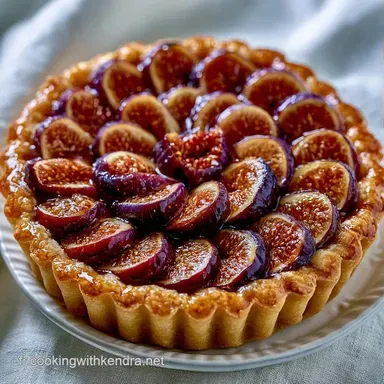Tarte Aux Figues &agrave; la Poudre d'Amande Fiche recette