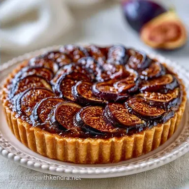 Tarte Aux Figues &agrave; la Poudre d'Amande