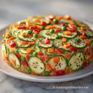 Tarte Aux L&eacute;gumes Pour 4 Personnes Fiche recette