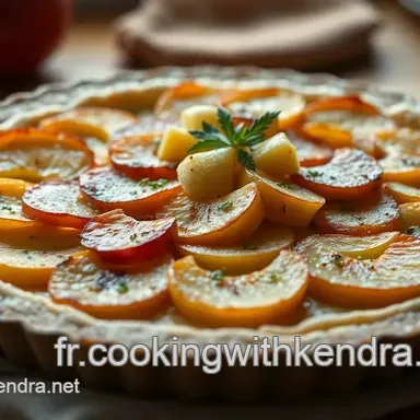 Tarte aux Pommes Normande Facile: Le Go&ucirc;t de la Normandie!
