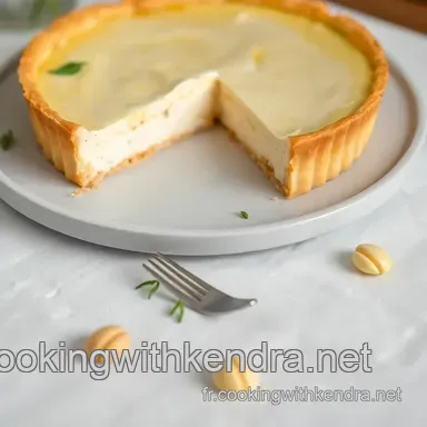 Tarte Ch&egrave;vre &Eacute;pinard: Un D&eacute;lice Fran&ccedil;ais Facile! Fiche recette