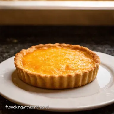 Tarte Chiboust Mon Zeste de Paradis Agrum&eacute; Fiche recette