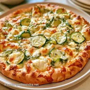 Tarte Courgettes Ricotta pour 6 Personnes Fiche recette
