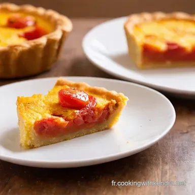 Recette Et&eacute; Facile Tarte Fine &agrave; la Tomate un d&eacute;lice Fiche recette