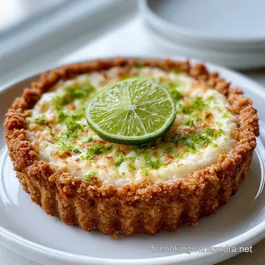 Tarte Fine Coco Citron Vert pour 6