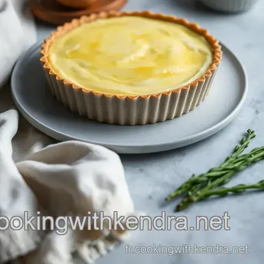 Ma Tarte Ricotta &Eacute;pinard : Un D&eacute;lice V&eacute;g&eacute;tal &agrave; Partager Facilement Fiche recette