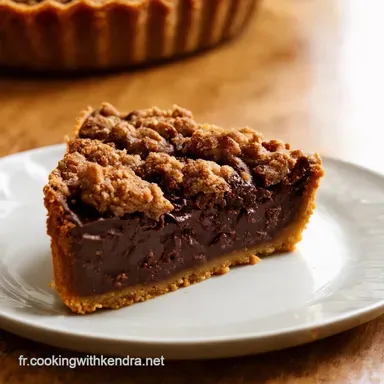 Tarte au Chocolat Super Fondante Ma Recette Crumble Irr&eacute;sistible Fiche recette