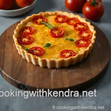 Tarte Thon Tomate: Un Classique Savoureux pour Repas Facile Fiche recette